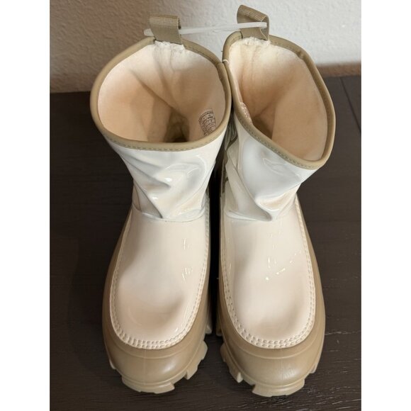 UGG SZ 6 Women Classic Brellah Water Repellent Boot Mustard Seed/Jasmine Color - Picture 5 of 12